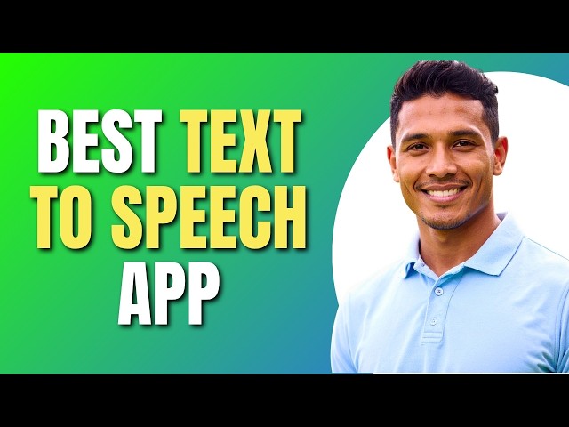 Best Text to Speech App Android | Best Voice Generator Android | Easy Tutorial