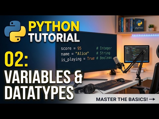 Variable and datatype in Python tutorial#2