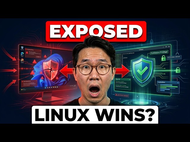 EXPOSED: The Real Reason Linux Security Leaves Windows Behind