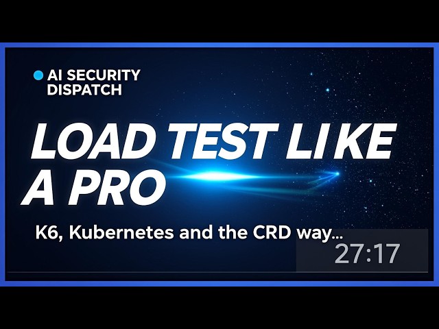 K6 Load Testing From Zero — From First Script to the Kubernetes Operator