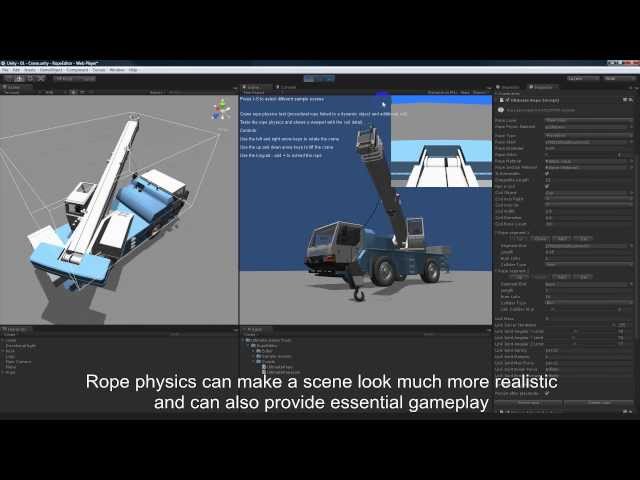 Rope Editor for Unity3D