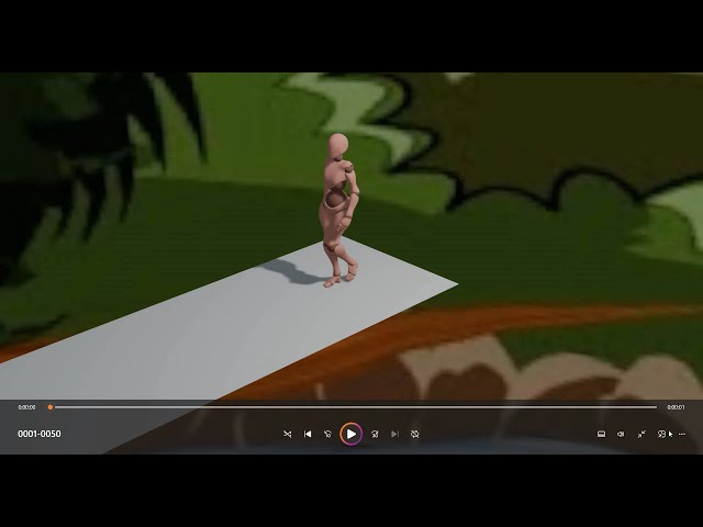 Blender Character Animation with sound effects (GUI & Python)