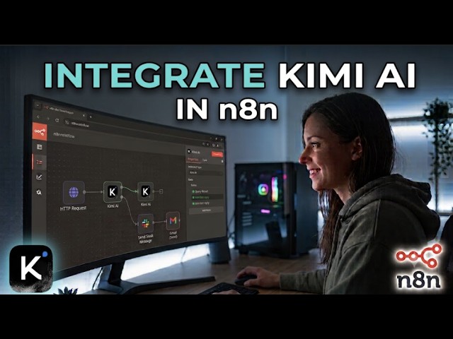 How To Integrate Kimi In n8n: Moonshot AI API & Long-Context Agents (2026!)