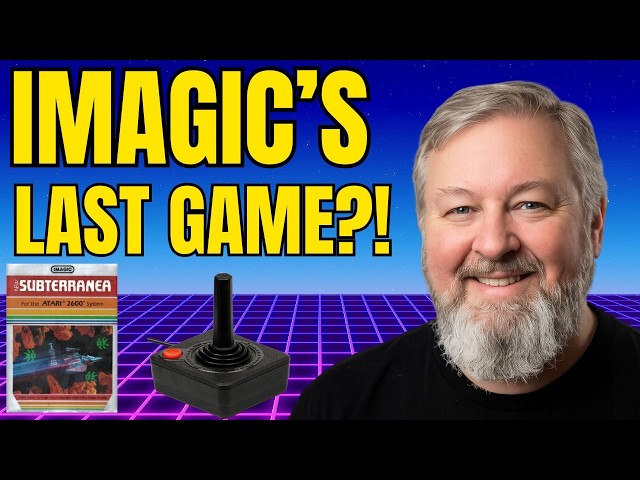 Remembering Imagic's 16th & last Atari 2600 release. Subterranea.