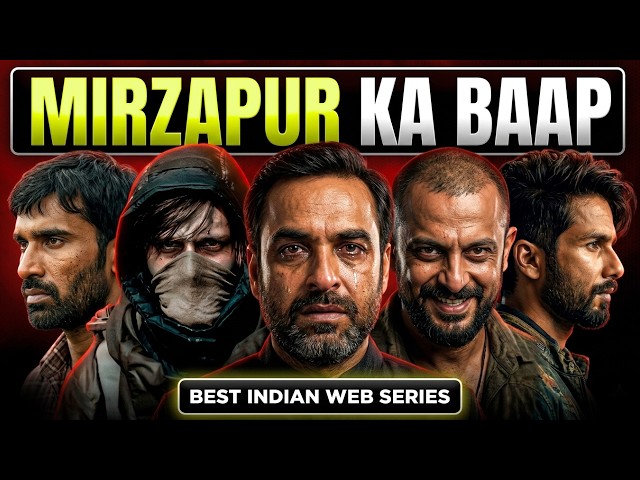 10 Indian Web Series BETTER Than Mirzapur 🤯 | Best Crime Thrillers
