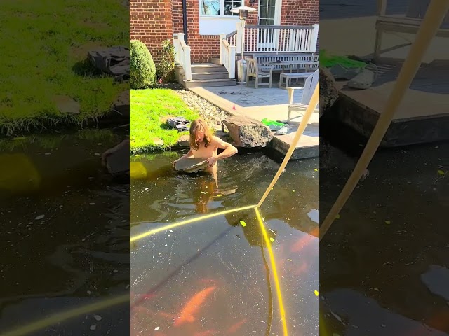 Netting a Pond with Kuzi, PART 2! 🕸😍🐠