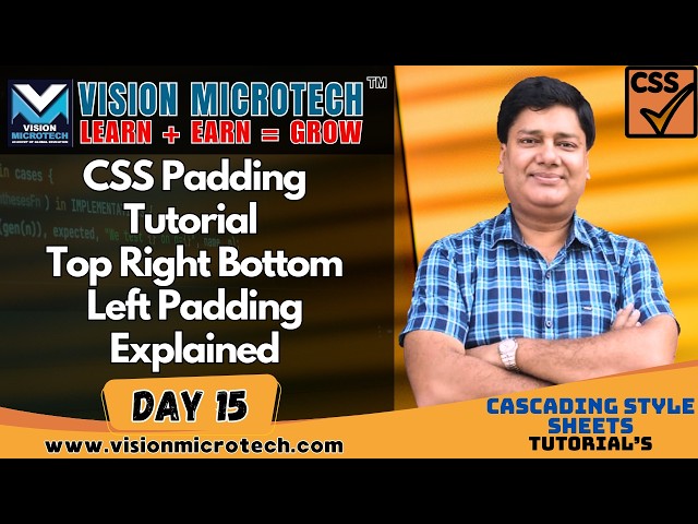 CSS Padding Tutorial | Top Right Bottom Left Padding Explained