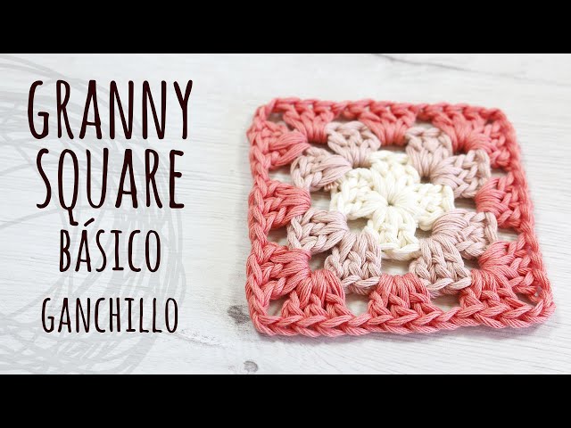 HOW TO KNIT EASY BASIC GRANNY SQUARE | Crochet | Yarn and Balls