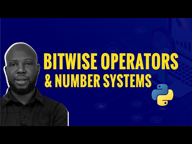 Bitwise Operators in Python and Number Systems | AND, OR, XOR, Shift & More Explained!