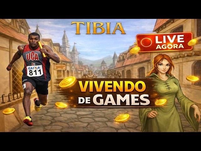 RUBINOTZINHO, Papinho Furado e Farmzim. Vivendo de Tibia há 10 ANOS. #games #tibia #mmorpg