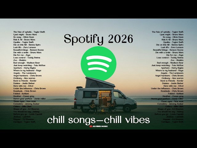 🐰💗Chill Songs Chill Vibes Music Playlist 2026 || Best Spotify English Songs ~ Best Healing Music