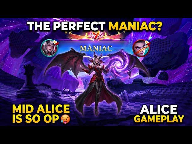 ALICE IS DOMINATING THE MID LANE- alice gameplay....