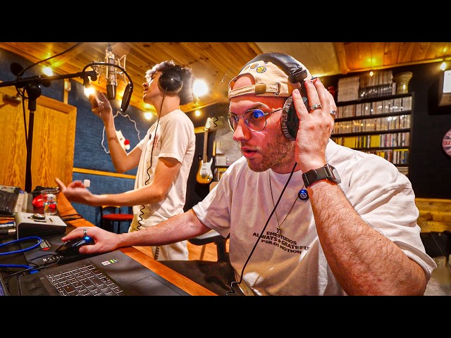 This is how a SONG is CREATED in the STUDIO with a 15-YEAR-OLD ARTIST!