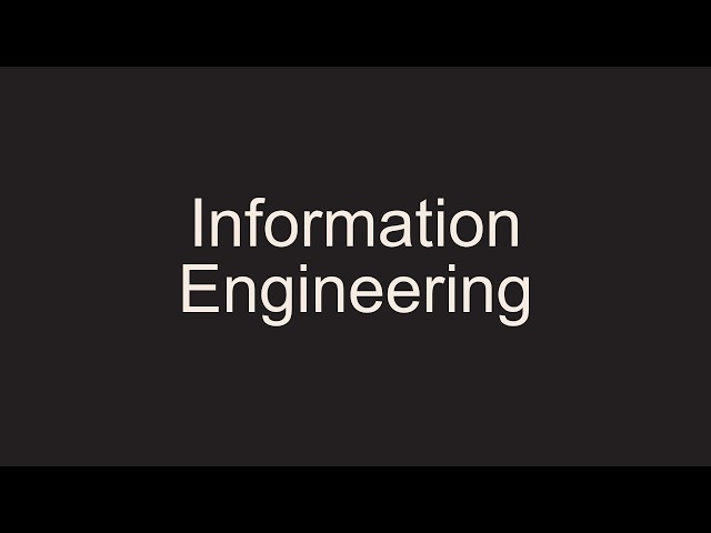 Information Engineering — 100 English Sentences | Read Once
