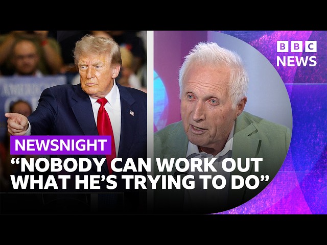 “Nobody can work out what he’s trying to do” | David Dimbleby on Trump and ‘America First'