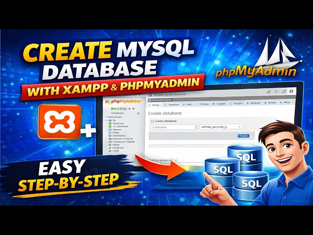 XAMPP to Database in Minutes: Create MySQL in phpMyAdmin