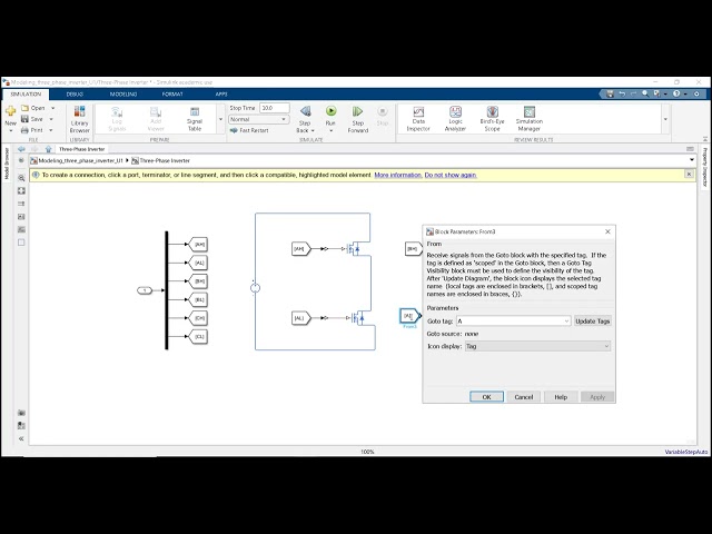Modeling a Three-Phase Inverter in MATLAB/Simulink | Step-by-Step Tutorial