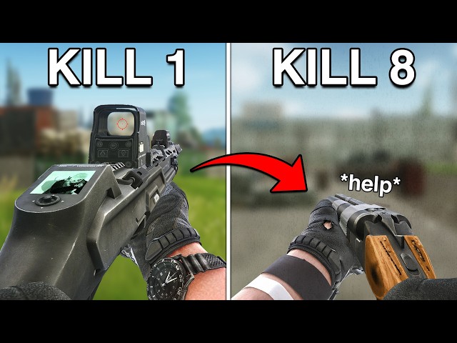 Tarkov, But Every Kill My Shotgun Gets WORSE