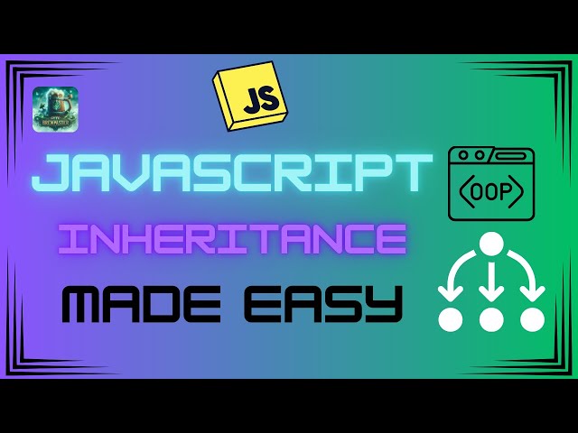 Understanding Object Oriented Programming - Inheritance with JavaScript