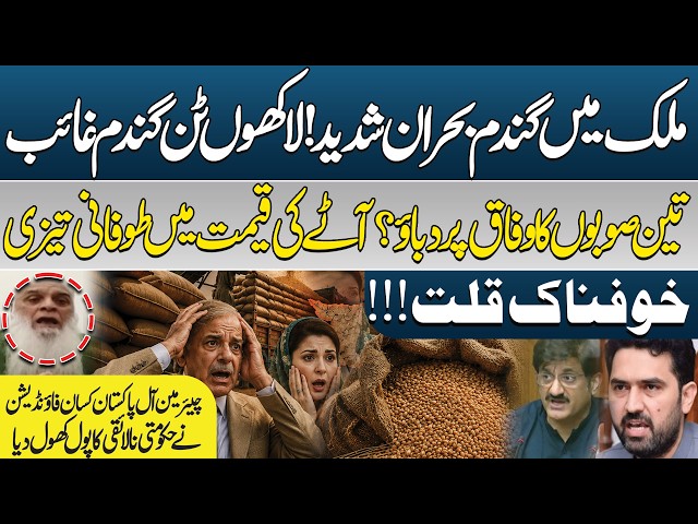 Wheat Crisis In Pakistan ! Tons of Govt Disappear| Flour Crisis | Provinces Demands Wheat From Govt