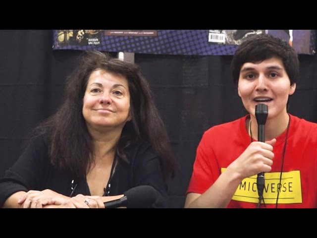 Marvel Comics Daredevil writer and Superhero Creator Ann Nocenti interview at East Coast Comic Con