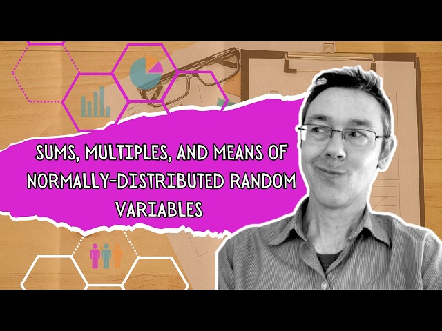 Sums, multiples, and means of normally-distributed random variables