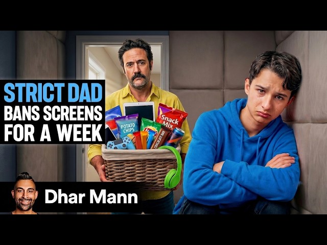 Strict Dad Makes Kid Do DIGITAL DETOX | Dhar Mann Studios
