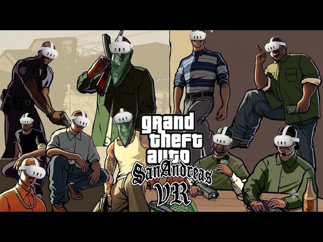 Probando Gta San Andreas VR Standalone  APK (NO PC) en Meta Quest 3