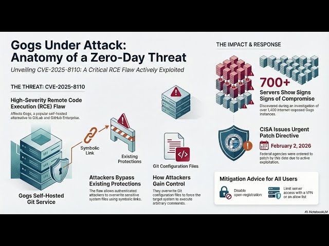 Gogs RCE Zero-Day Alert: CISA Issues Urgent Patch Order!