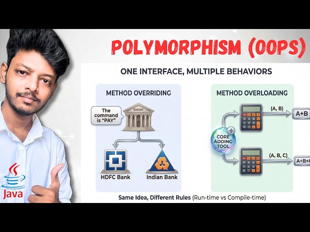 How Polymorphism works in Java | Method Overloading vs Overriding | Tamil | N Verse