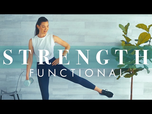 Functional Training Workout for Seniors & Beginners // Improve Strength & Balance!