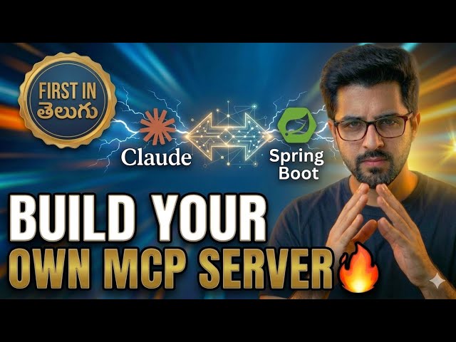 Build Your Own MCP Server | Anthropic AI Claude Code | Telugu