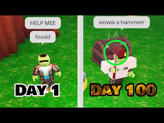 POOR NOOB Can’t Eat or Hold Anything... Like a Baby  I Tried to Carry! #roblox #99nights