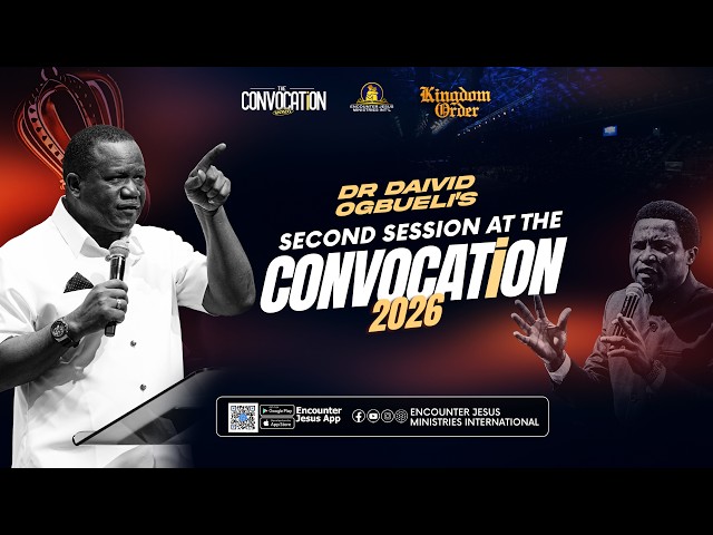 CONVOCATION 2026 || DAY 3 - MORNING SESSION || DR. DAVID OGBUELI