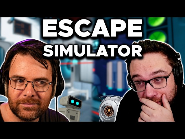 ESCAPE SIMULATOR - Double cerveaux ft. Antoine Daniel ! (Best-of du Lundi #236)