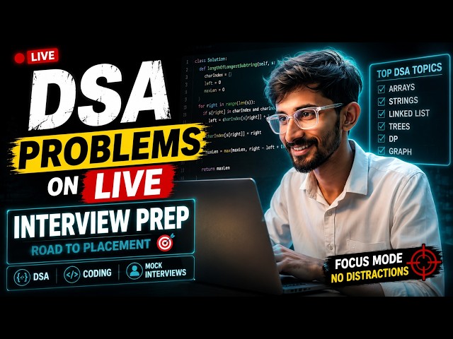 Let's grind DSA until morning.....| java prep