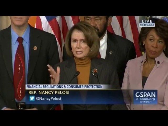 Nancy Pelosi thinks George W. Bush is still president -- Dementia?
