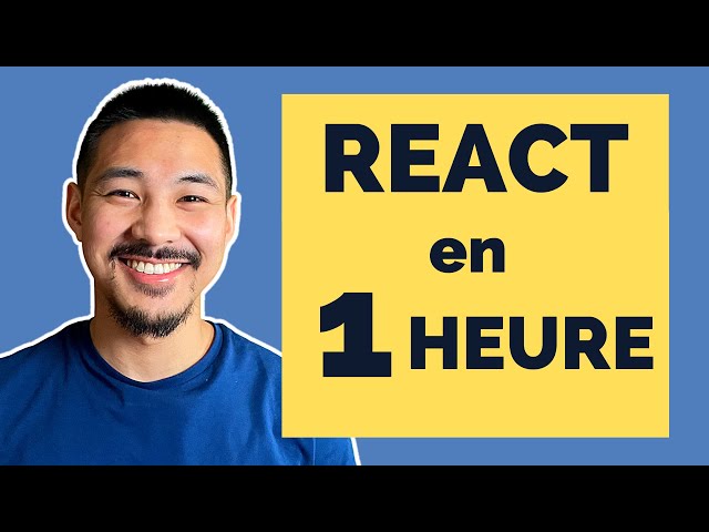 Apprendre REACT.JS en 1 HEURE (l'ESSENTIEL en 2025)