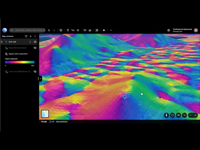 Beautiful new raster data is now available on Google Earth