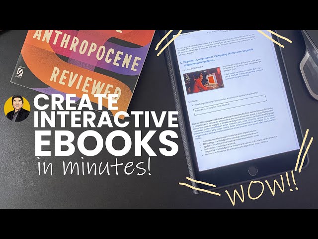 Create Interactive eBooks in Minutes: Super Easy!