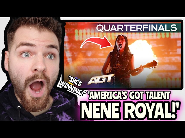 BRITISH Guy Reacts to Nene Royal "BLACK HOLE SUN" by Soundgarden | Quarterfinals | AGT 2026 REACTION