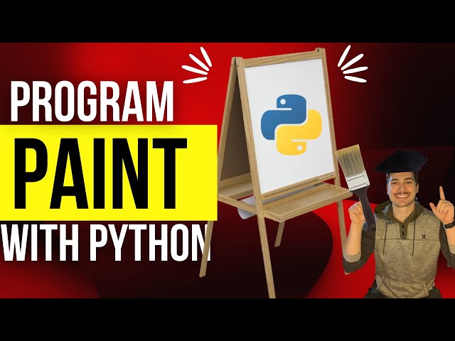 How to Code a Paint Program Using Python!