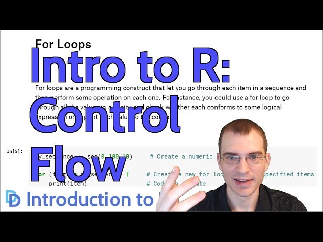Introduction to R: Control Flow