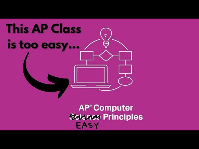 AP Computer Science Principles Course Rundown