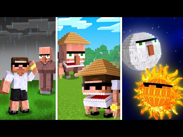 Minecraft But We Can Become Any Structure