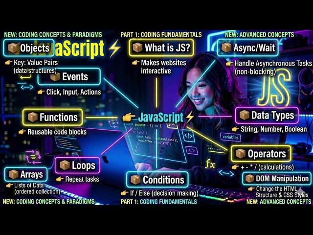  Learn JavaScript for Beginners 2026 🚀 Complete JS Roadmap🔥|| Only 3 minutes😱