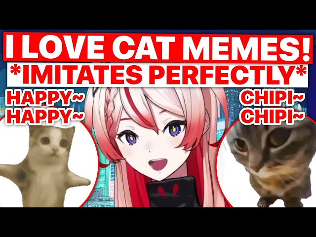 Vsinger Imitates Cat Memes Perfectly (Orihime / Girls Revolution Project / Kamitsubaki) [Eng Subs]