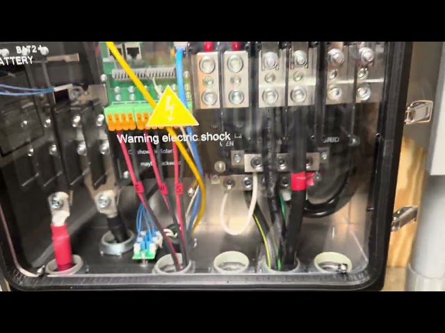 Parallel Sol-Ark 15K’s for more power from the Rubix batteries.