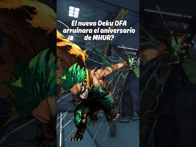 Is it the end of enemies with Deku OFA? 💀 #mhur #news