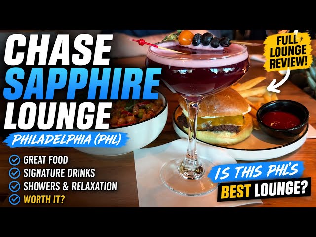 I Tried the Chase Sapphire Lounge at PHL… Here’s Why Everyone Loves It